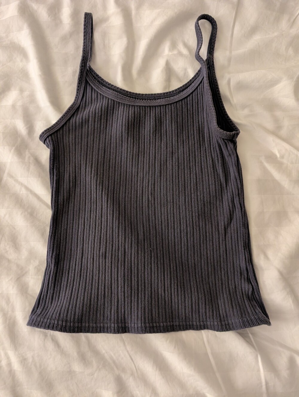 Gap Dark Blue Ribbed Tank Top